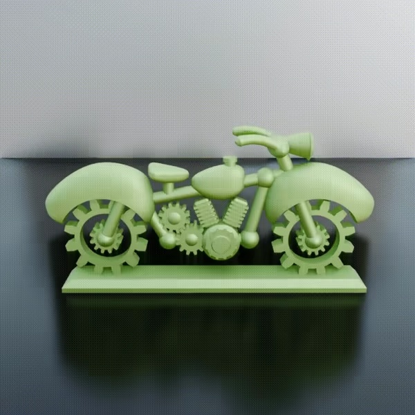 cool steampunk motorcycle