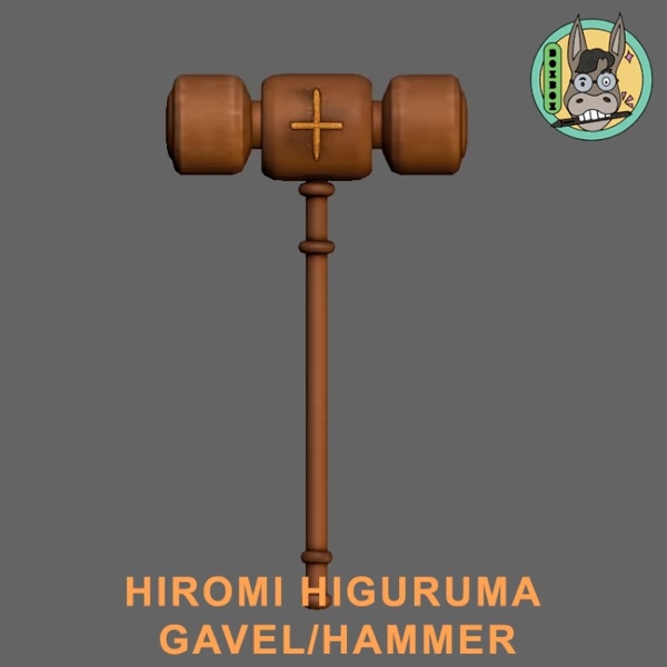 HIROMI HIGURUMA GAVEL / HAMMER – JUJUTSU KAISEN COSPLAY