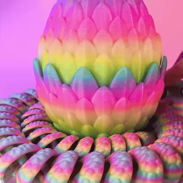 Scaled Dragon Snake Egg Container  (3 sizes)