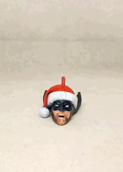 santa wolverine keychain-1