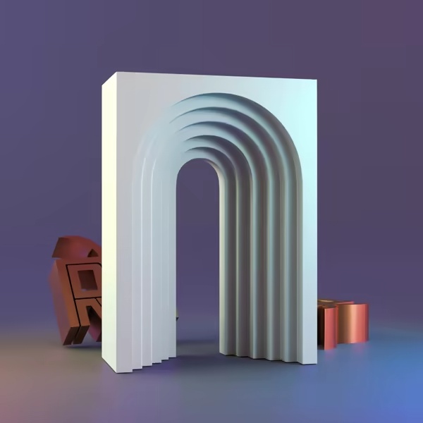 Arch Ornaments Sculpture