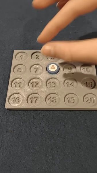 20 Space Token Track