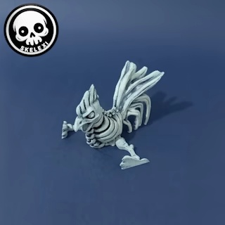 Flexi Skeleton Rooster-0