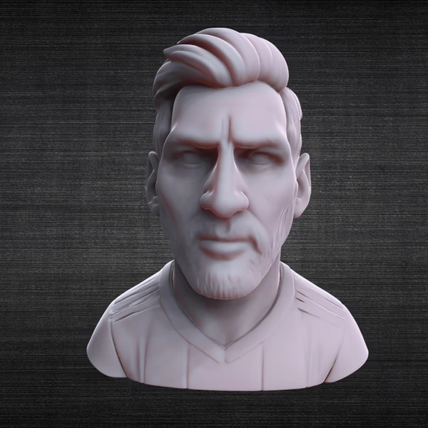 Lionel Messi Bust-0