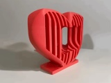 Seni Seviyorum - 3D Yazdırılabilir Sevgililer Günü Kalbi-1
