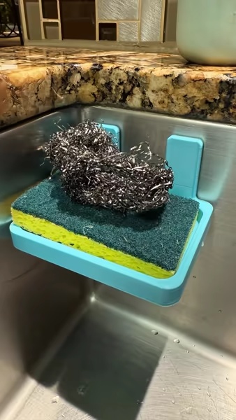 Kitchen Sink Sponge Holder-0
