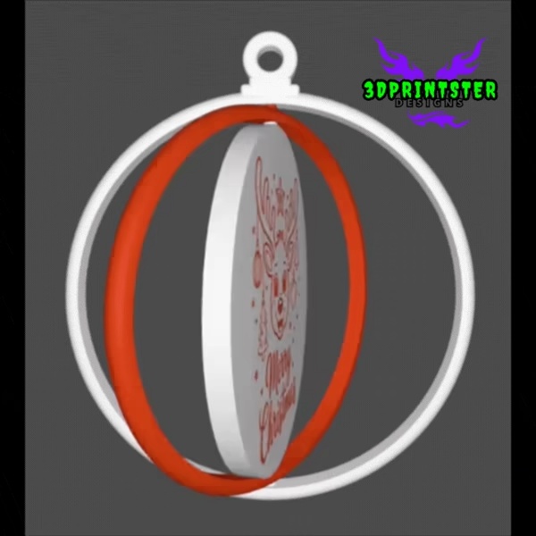 🎄 48 Spinning Christmas Tree Ornaments!