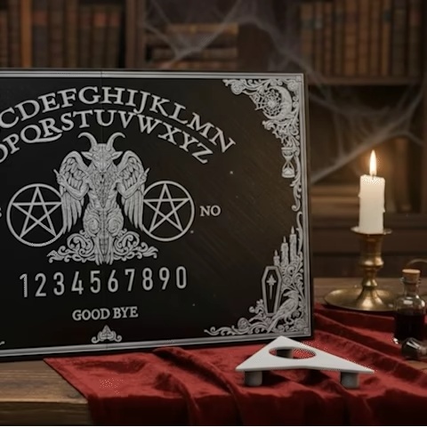 The Oracle of Baphomet - A high-detail Ouija & Spirit Board.