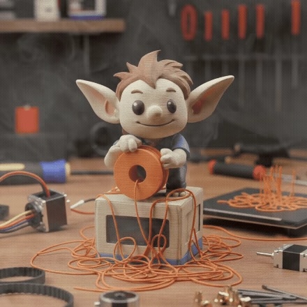 The Ultimate Desk Buddy: Meet the Printer Goblin!