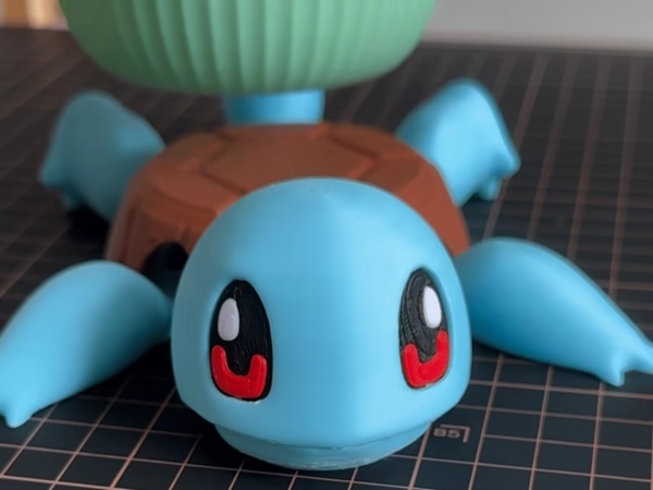 squirtle coaster cup holder