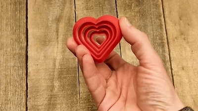 Amor nº 2 - Heart Twist Fidget (Día de San Valentín)