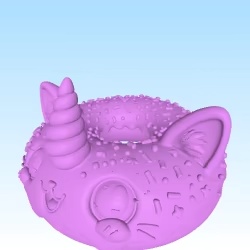 Unicorn cat donut-2