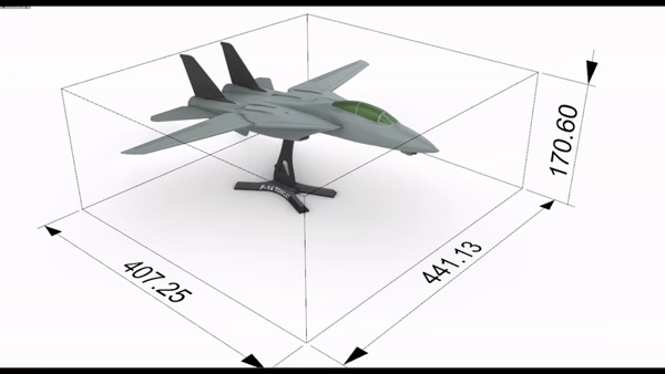 F-14 Tomcat 1:48 (wing movable)