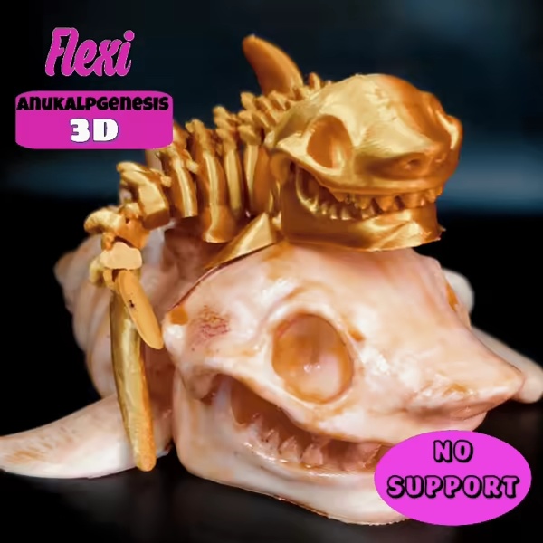 Flexi Skeleton Shark