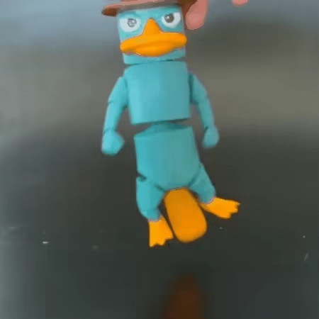 PERRY L'ORNITHORYNQUE FLEXIBLE, ARTICULÉ-1