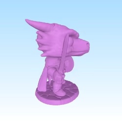 Funko style fanart D&D dragonborn knight-0
