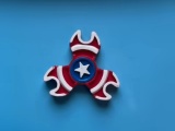 Fidget Spinner Marvel Kaptan Amerika (Yerinde baskı)-0