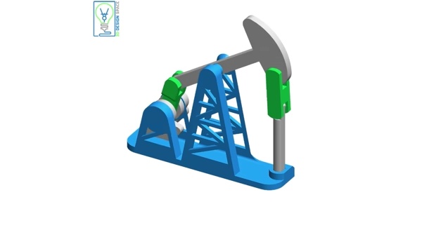 Oil Derrick Mechanism-0