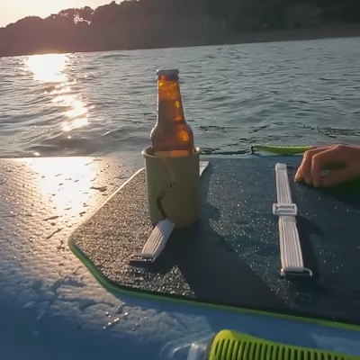 Soporte para bebidas de SUP y kayak con abridor de botellas