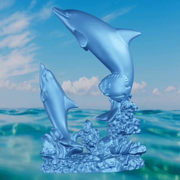 Dolphin coral-0