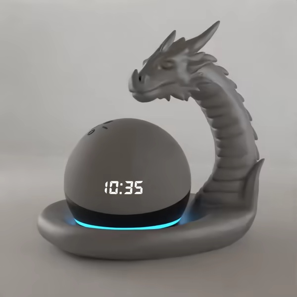 Dragon Organizer – 3D Echo Dot Holder and Stylish Décor-0