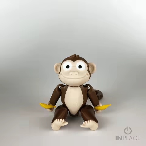 Cute Monkey Articulated-0