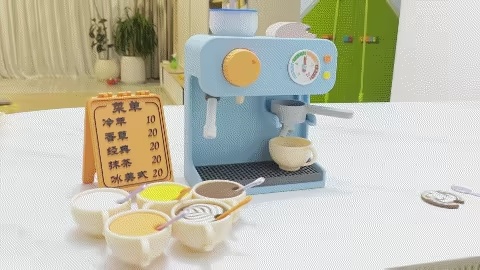 Simulierte Kaffeemaschine · Milchtee-Shop Heimdekorations-Set