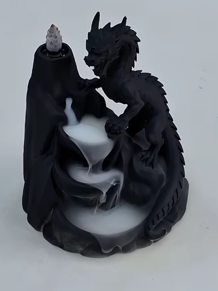 Dragon Waterfall – Backflow Incense Burner-1