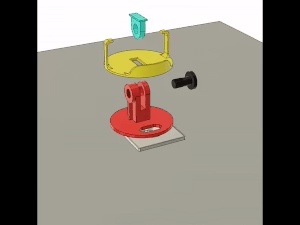 AMAZON ALEXA ECHO DOT 3 STAND articulated and fun-5
