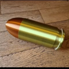 Boîte à munitions à vis géante Tirelire Cachette 45