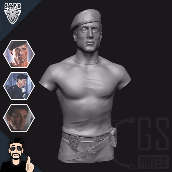 JOHN SPARTAN (Sylvester Stallone) - DEMOLITION MAN