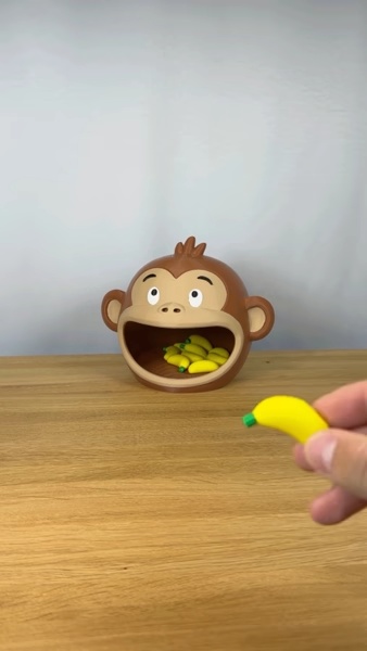 Dai da mangiare alla scimmia - Gioco di lancio-1