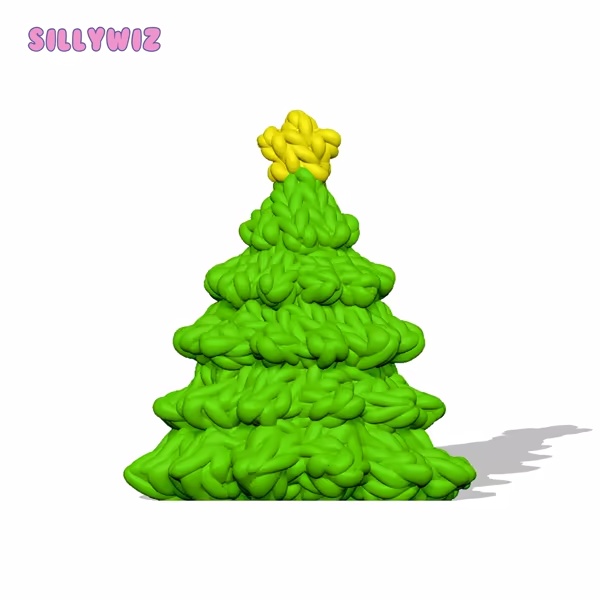 🎄Knitted Christmas Tree - Ornament - Keyring - Decor Crochet-5