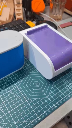 スライド式曲面収納ボックス 大型