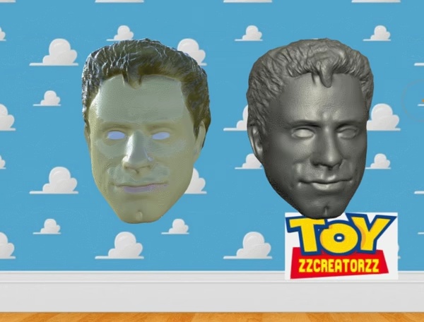 CABEZA JOHN TRAVOLTA (DANY)
