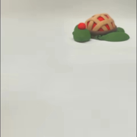 3D Printable Flexi Pie Turtle-0