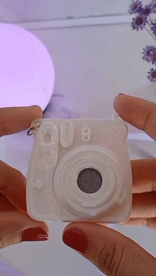 Mini Camera Keychain | No Support | FDM Print-0
