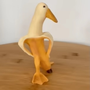 Bananaduck - Moitié banane moitié canard !