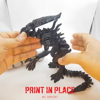 alien queen _flexi_articulated