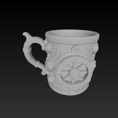 Steampunk Mug ❤️-3