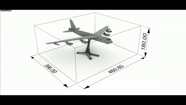 B-52 Stratofortress 1:120