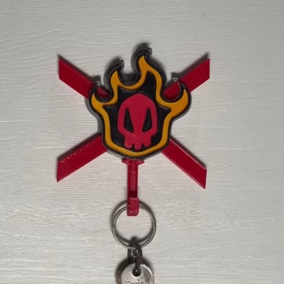 BLEACH X Emblemă Titular de cheie Hanger Gokon Tekko Emblemă