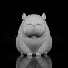 Cute Capybara Sculpt