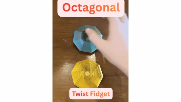 Fidget Twist Ottagonale