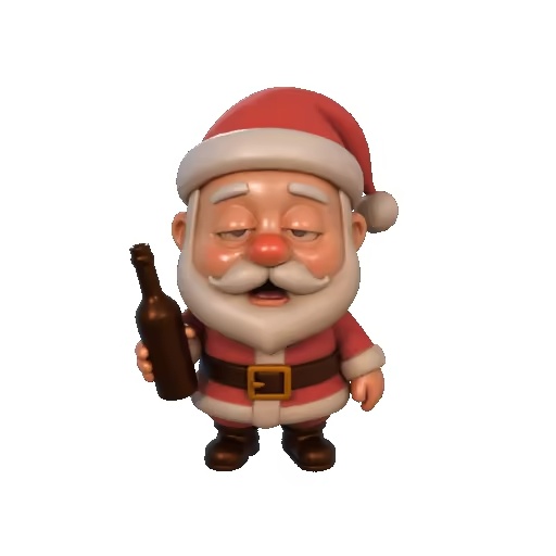 Drunk Santa Claus - Papá Noel Ebrio-1