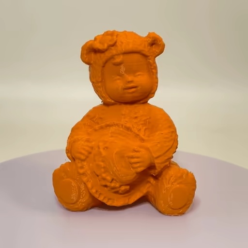 Child dressed as a bear