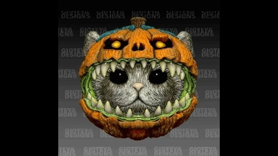 Animal Cosplay Evil Pumpking
