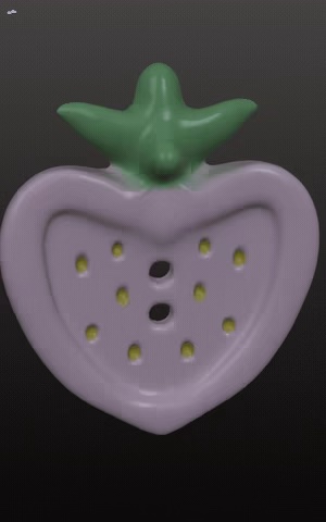 strawberry button -0