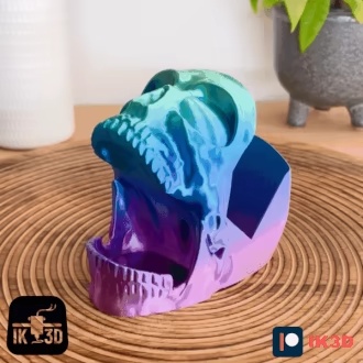 SOPORTE DE MANDO SCREAMING SKULL - SIN SOPORTES