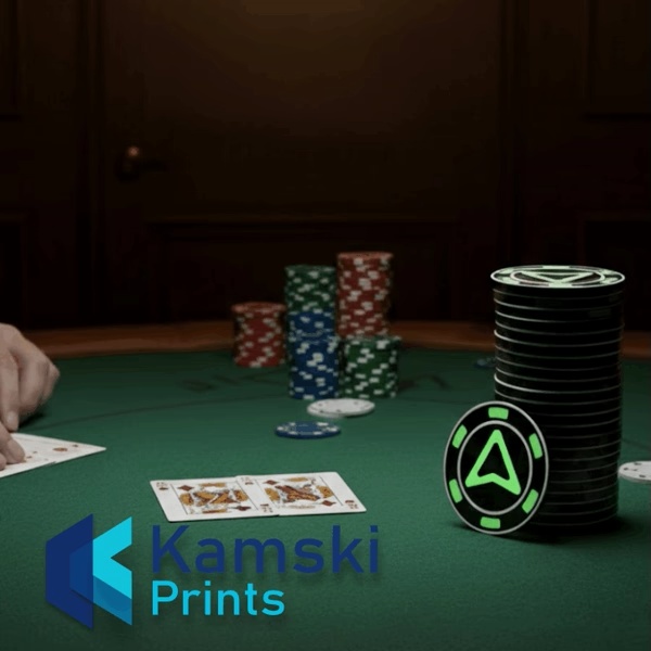 Novelty Creality "I AM MAKER" style poker chip